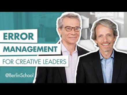 Embedded thumbnail for Error Management for Creative Leaders